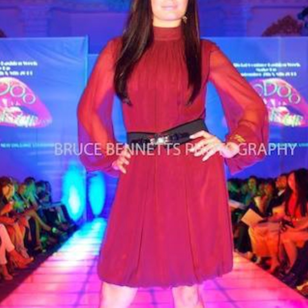 Monique Lhullier silk dress - ONE OF A KIND